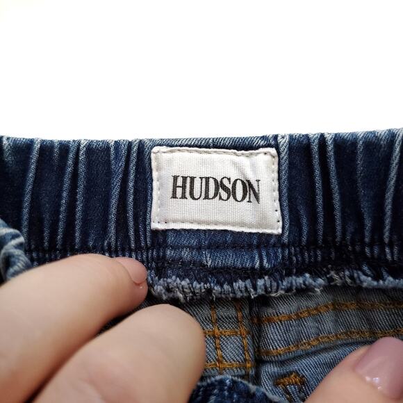 Hudson | Girl's Denim Elastic Waist Skirt - Picture 5 of 8